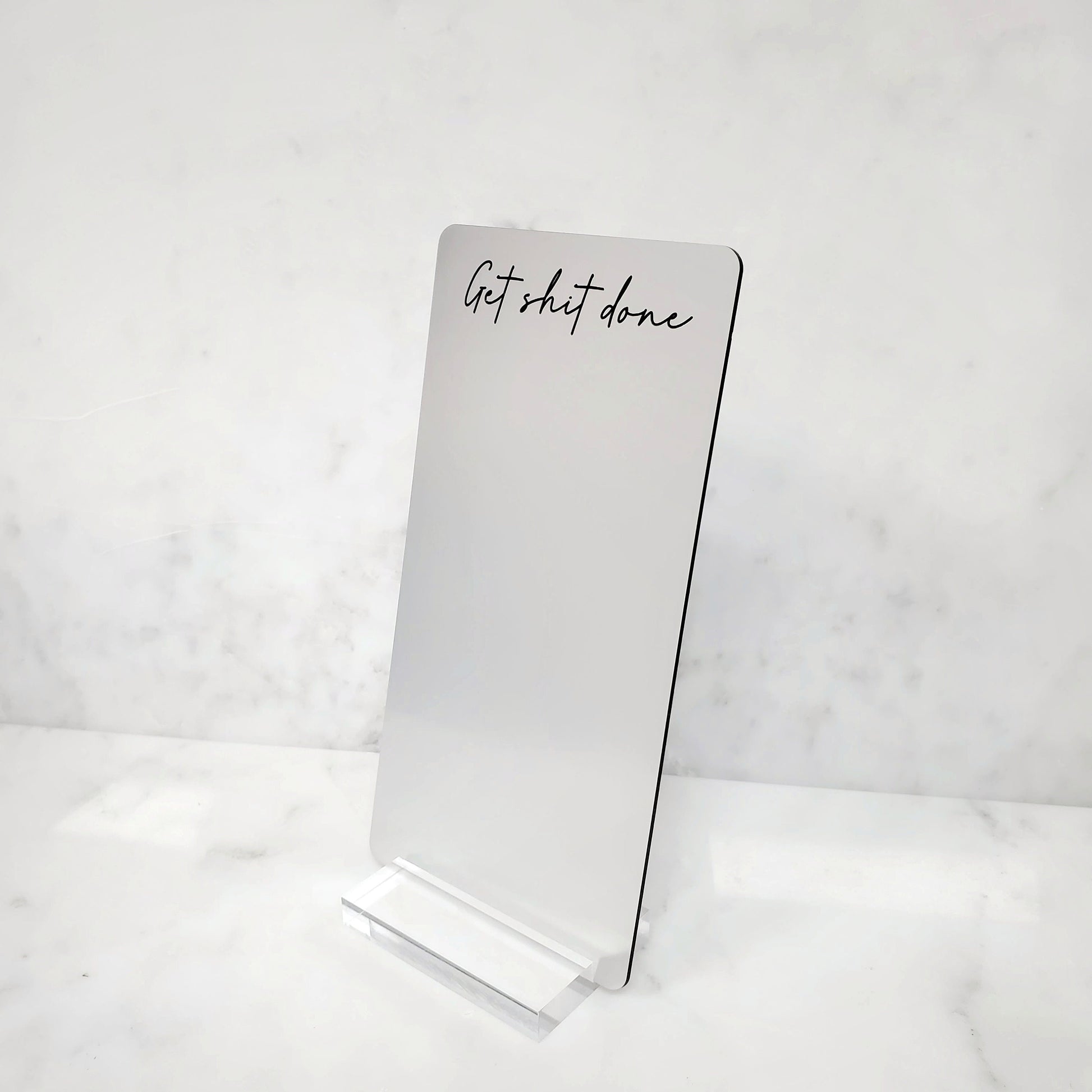Desk Planner | To Do List Board | dry erase board | acrylic board | office decor | housewarming gift | Acrylic Notes | Desk Planner