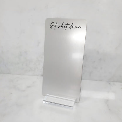 Desk Planner | To Do List Board | dry erase board | acrylic board | office decor | housewarming gift | Acrylic Notes | Desk Planner