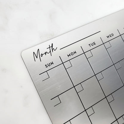 Desk Planner | Fridge Menu Planner | To Do List Board | dry erase board | acrylic board | office decor | housewarming gift | Acrylic Notes