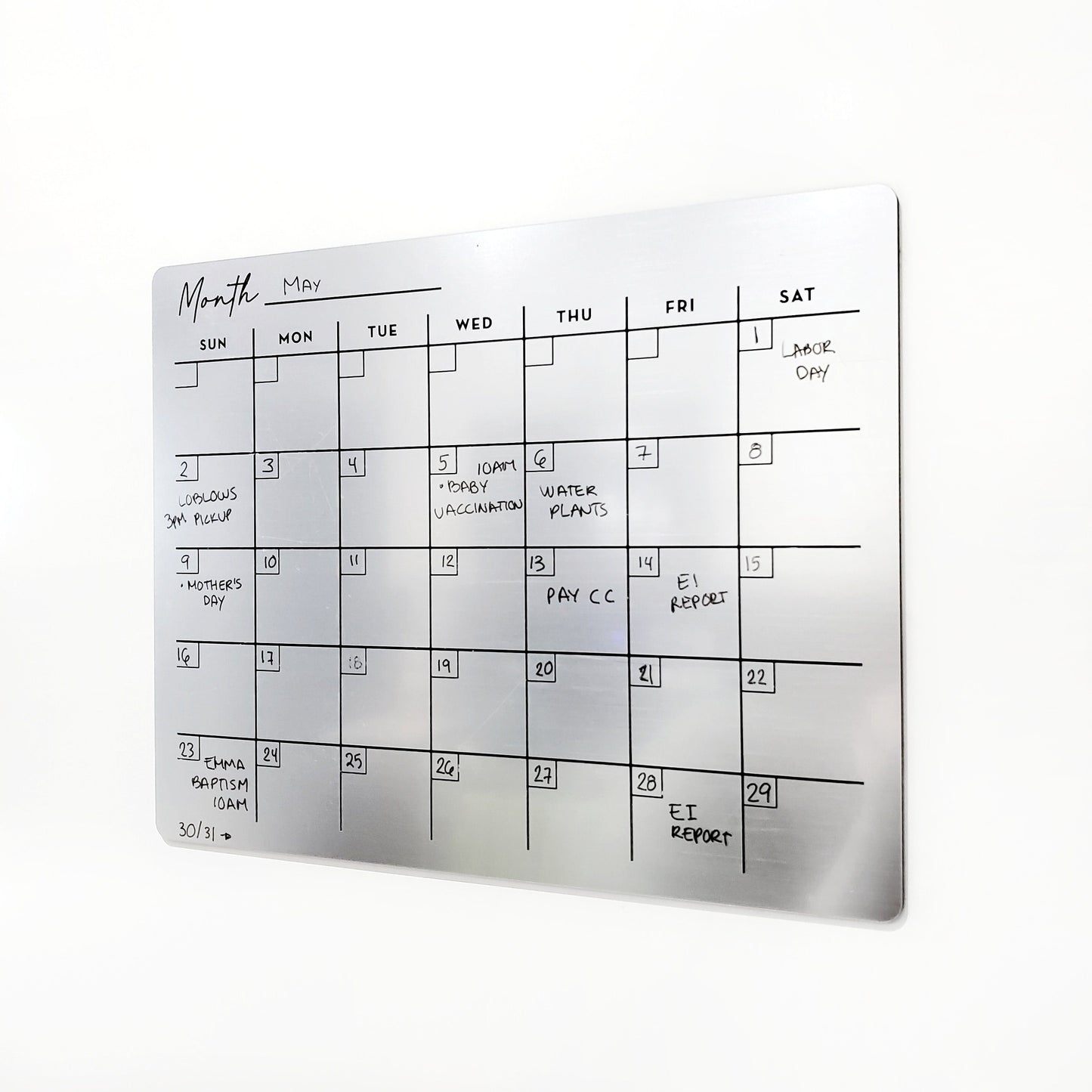 Desk Planner | Fridge Menu Planner | To Do List Board | dry erase board | acrylic board | office decor | housewarming gift | Acrylic Notes