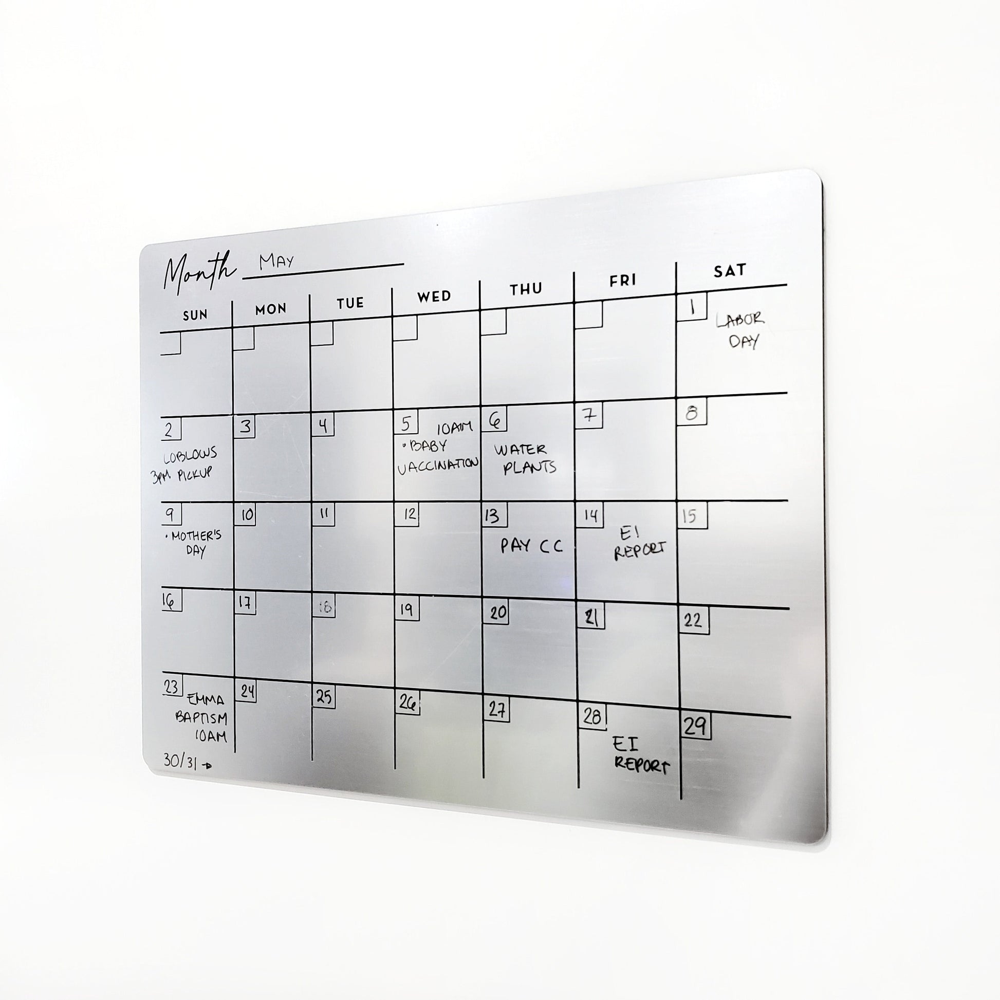 Desk Planner | Fridge Menu Planner | To Do List Board | dry erase board | acrylic board | office decor | housewarming gift | Acrylic Notes