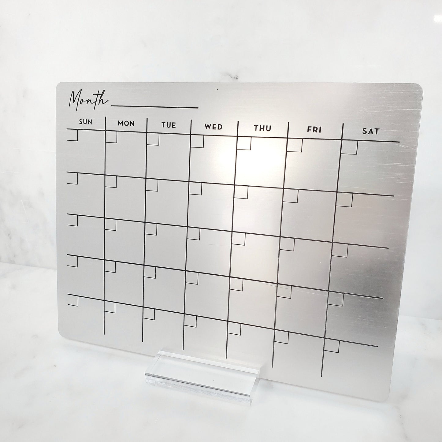 Desk Planner | Fridge Menu Planner | To Do List Board | dry erase board | acrylic board | office decor | housewarming gift | Acrylic Notes