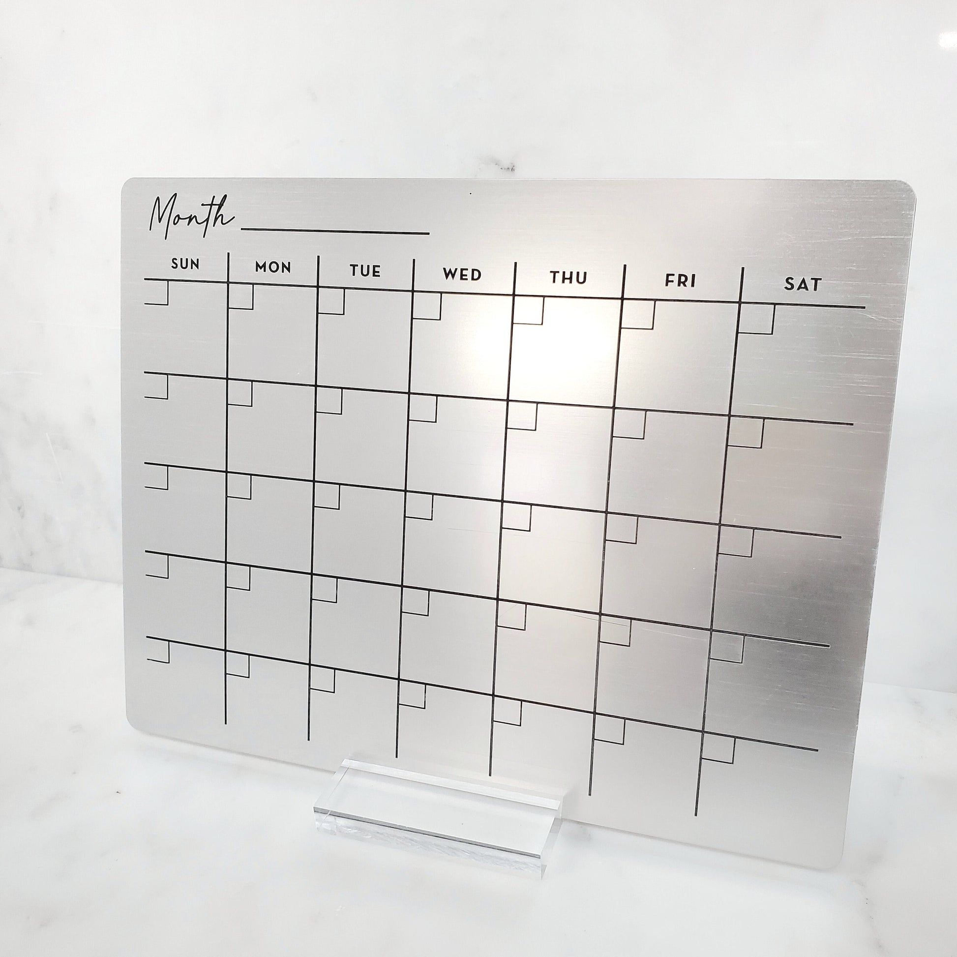 Desk Planner | Fridge Menu Planner | To Do List Board | dry erase board | acrylic board | office decor | housewarming gift | Acrylic Notes