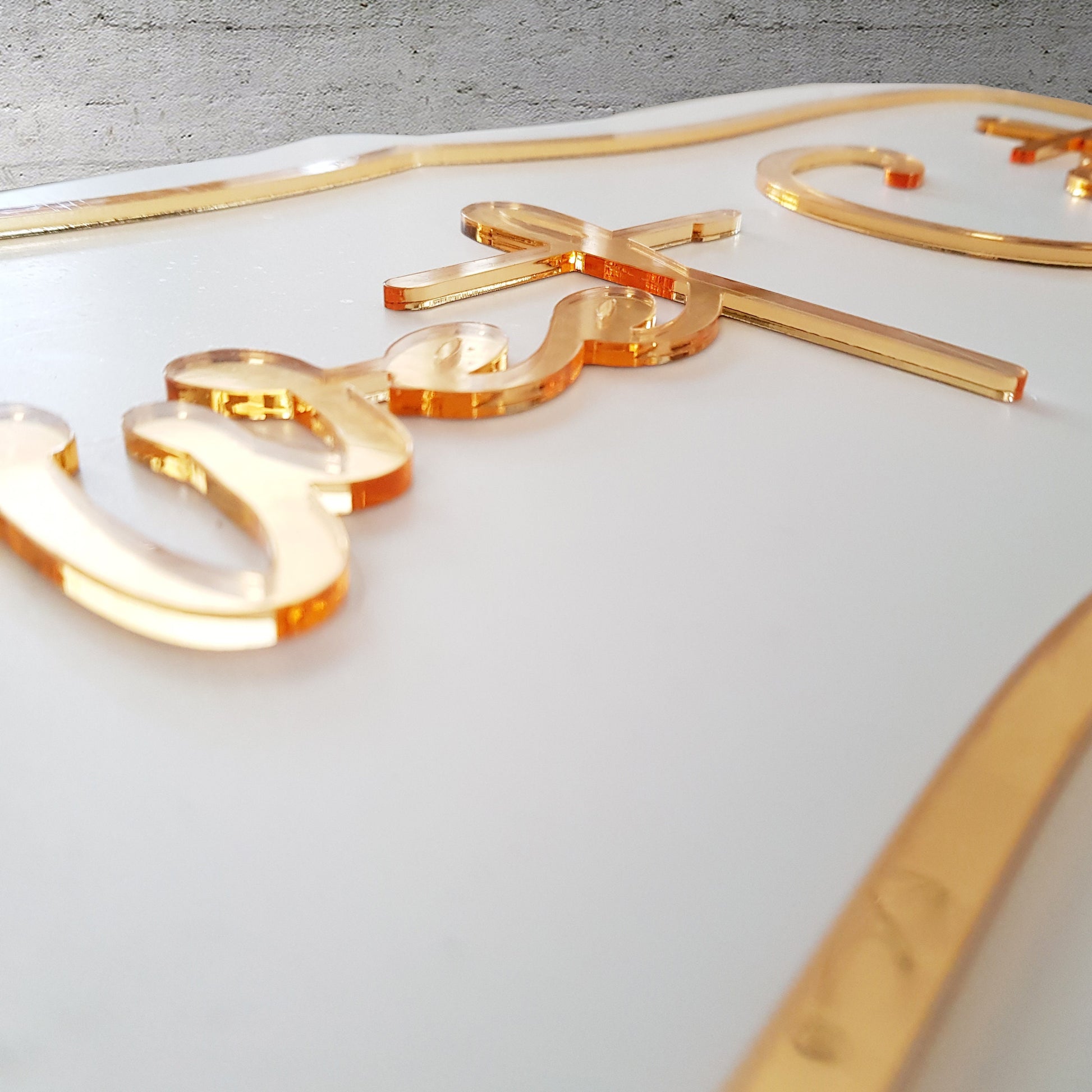 Acrylic Business Sign - Business Plaque - Logo Sign - Acrylic plaque - Wall Sign - Store Sign - Boutique Sign