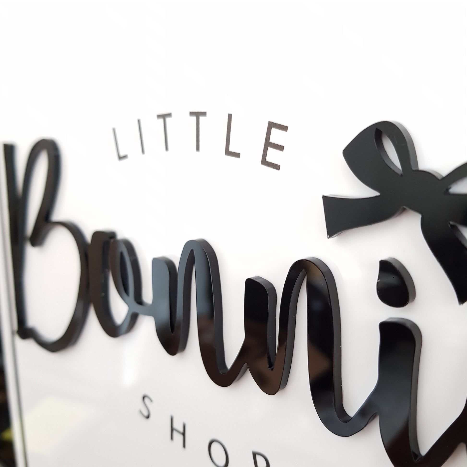 Business Sign - Acrylic Sign - Logo Sign - Small Business Sign - Acrylic plaque - Wall Sign - Store Sign - Boutique Sign