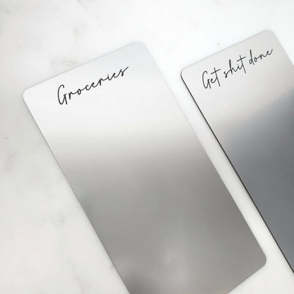 Desk Planner | To Do List Board | dry erase board | acrylic board | office decor | housewarming gift | Acrylic Notes | Desk Planner