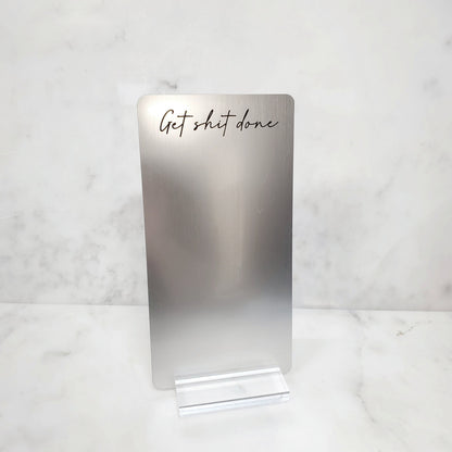 Desk Planner | To Do List Board | dry erase board | acrylic board | office decor | housewarming gift | Acrylic Notes | Desk Planner