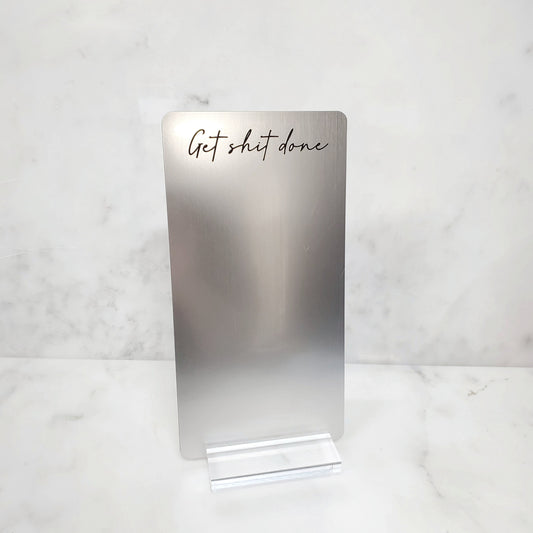 Desk Planner | To Do List Board | dry erase board | acrylic board | office decor | housewarming gift | Acrylic Notes | Desk Planner