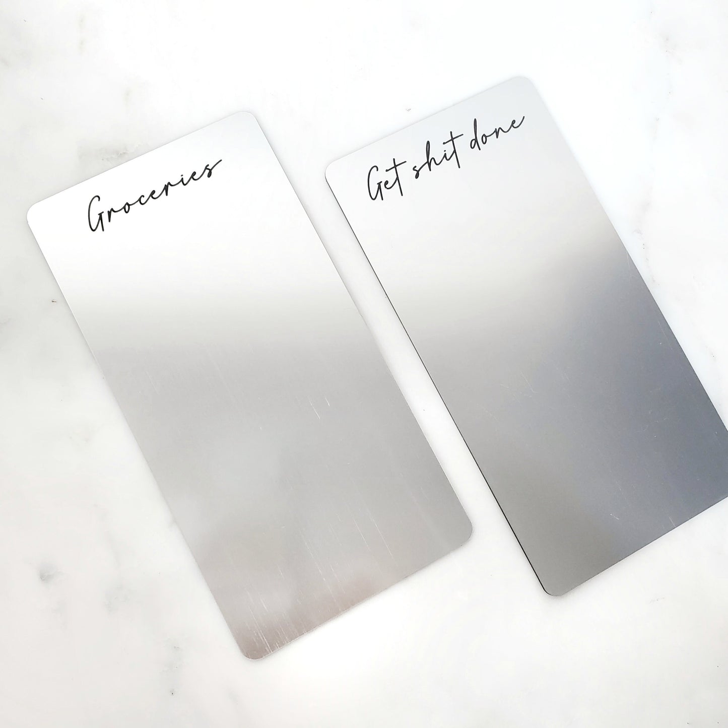 Desk Planner | Fridge Menu Planner | To Do List Board | dry erase board | acrylic board | office decor | housewarming gift | Acrylic Notes