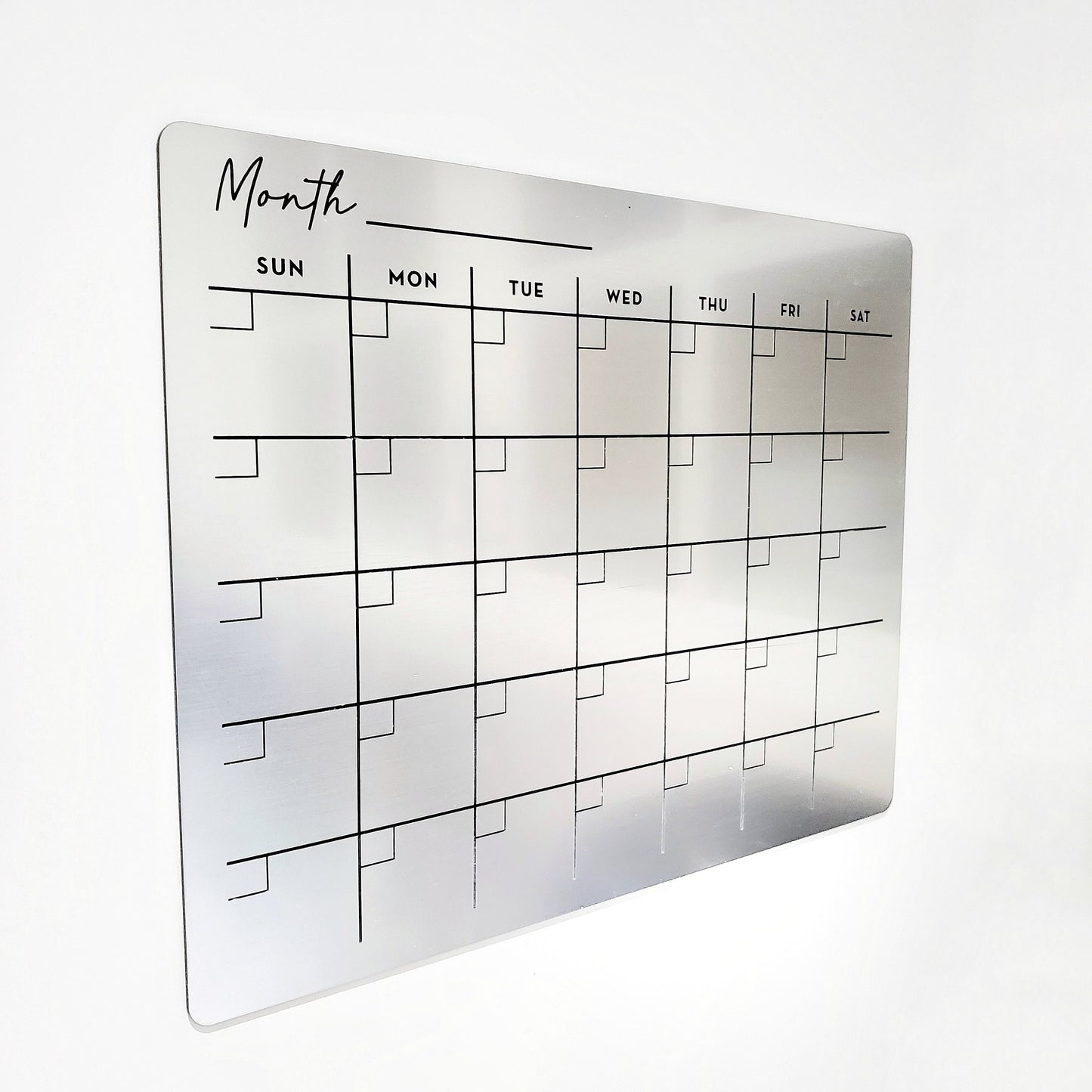 Desk Planner | Fridge Menu Planner | To Do List Board | dry erase board | acrylic board | office decor | housewarming gift | Acrylic Notes