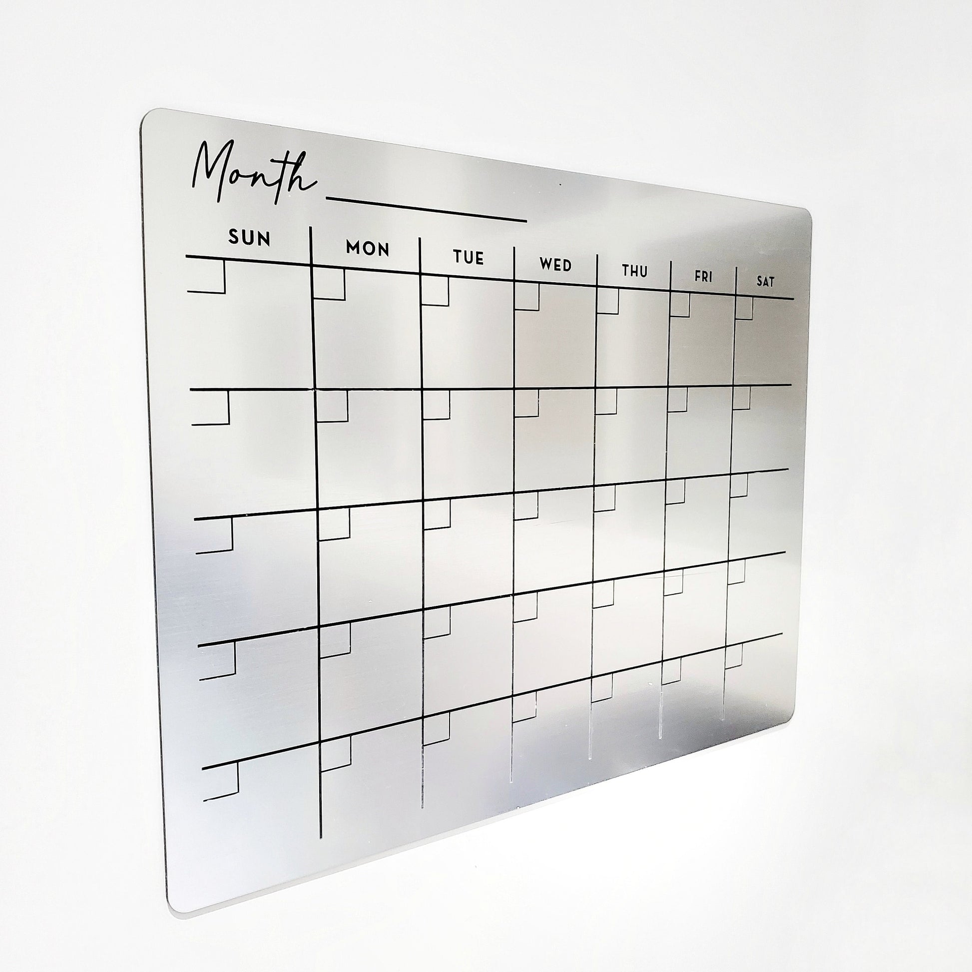 Desk Planner | Fridge Menu Planner | To Do List Board | dry erase board | acrylic board | office decor | housewarming gift | Acrylic Notes