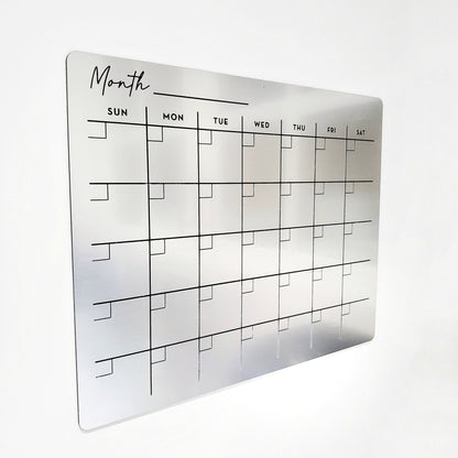 Desk Planner | Fridge Menu Planner | To Do List Board | dry erase board | acrylic board | office decor | housewarming gift | Acrylic Notes