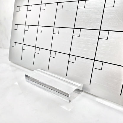 Desk Planner | Fridge Menu Planner | To Do List Board | dry erase board | acrylic board | office decor | housewarming gift | Acrylic Notes
