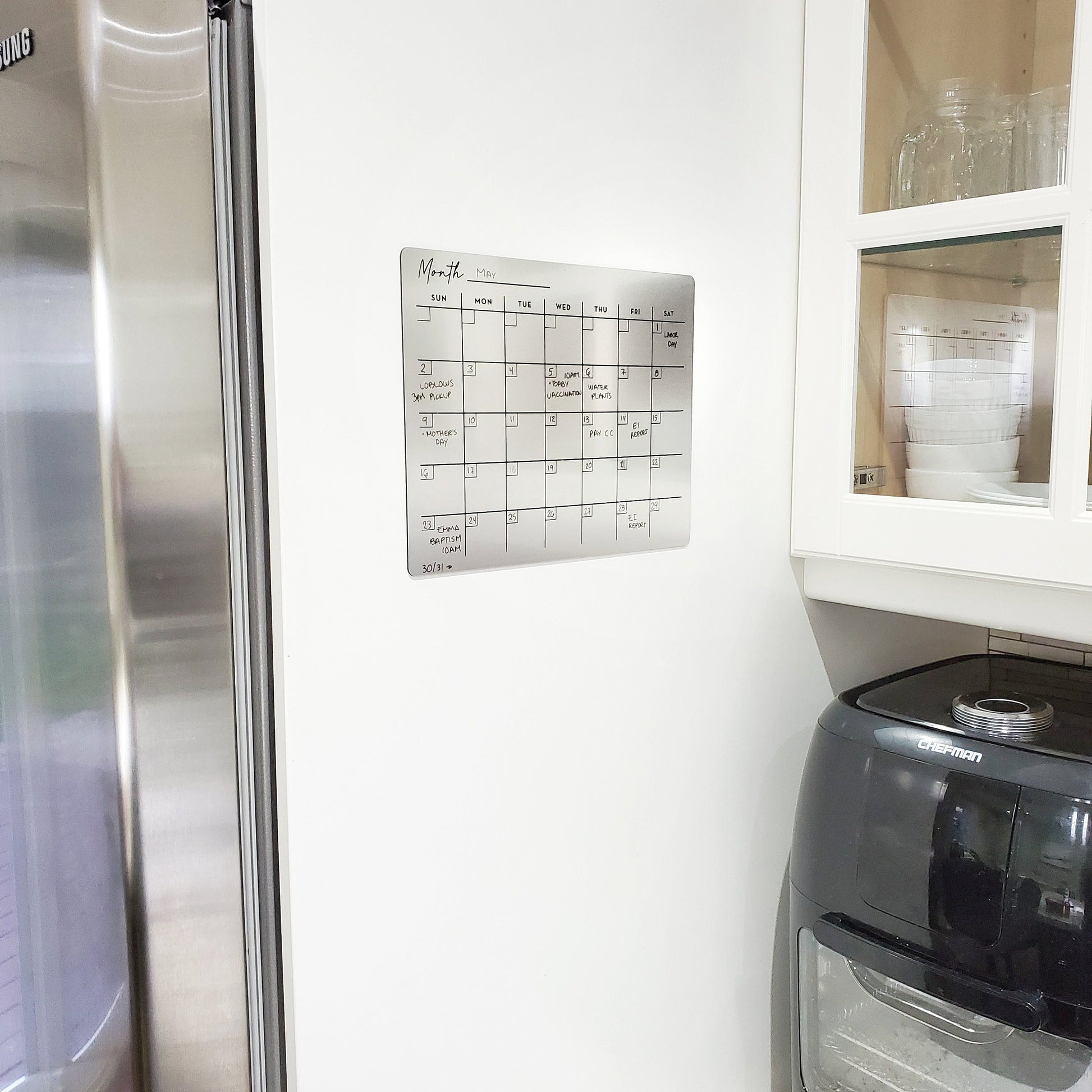 Desk Planner | Fridge Menu Planner | To Do List Board | dry erase board | acrylic board | office decor | housewarming gift | Acrylic Notes