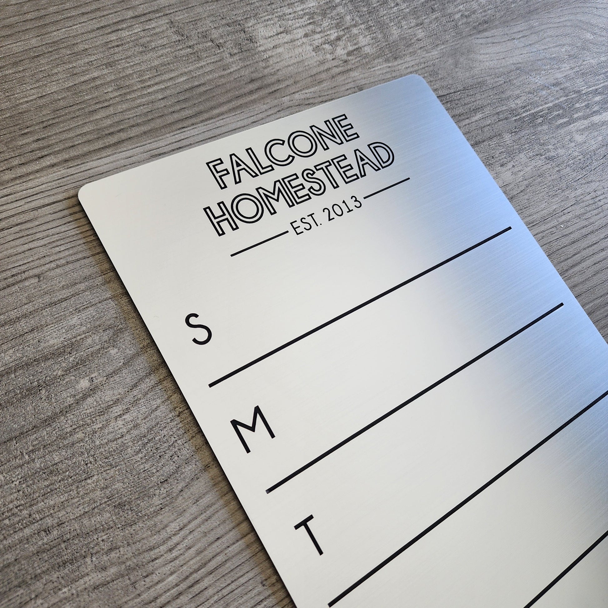 Fridge Planner | Weekly Planner | dry erase board | acrylic board | office decor | housewarming gift | Magnetic Planner | Menu Planner