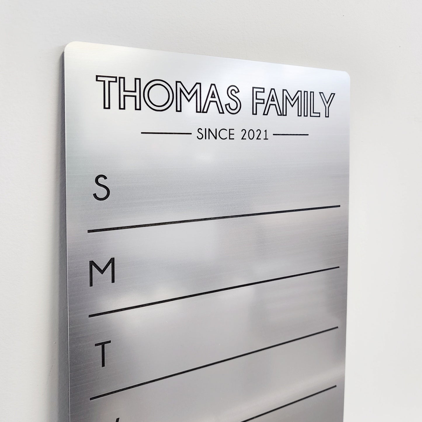 Fridge Planner | Weekly Planner | dry erase board | acrylic board | office decor | housewarming gift | Magnetic Planner | Menu Planner