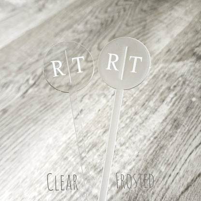 Wedding Drink stirrers, Cocktail stirrers, custom Stirrers, Drink Stirrers, Initials Drink Stirrers, Cocktail Stick, Party Sticks