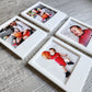 Photo Magnets 2x2.5" | Anniversary Gift | Personalized Photo Magnets | Polaroid Magnets | Pet Family & Moments Magnets