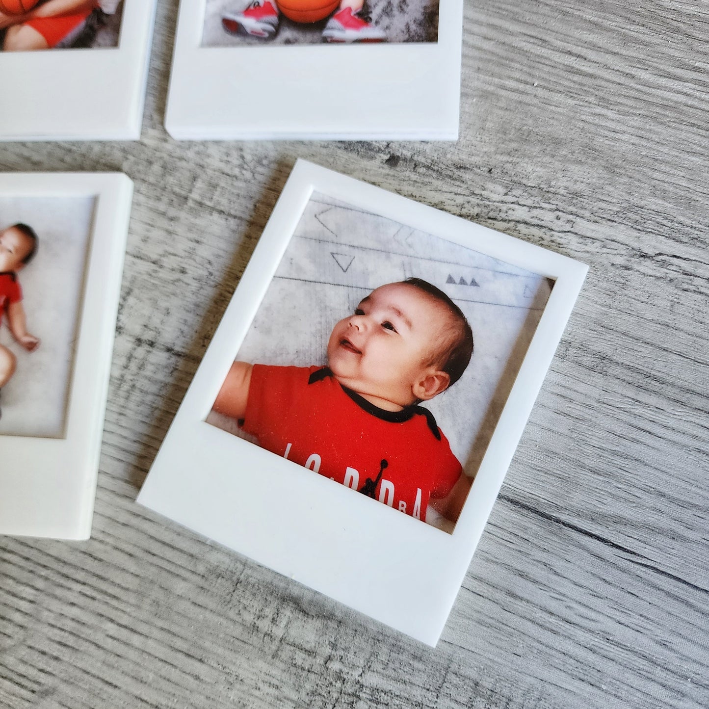 Photo Magnets 2x2.5" | Anniversary Gift | Personalized Photo Magnets | Polaroid Magnets | Pet Family & Moments Magnets