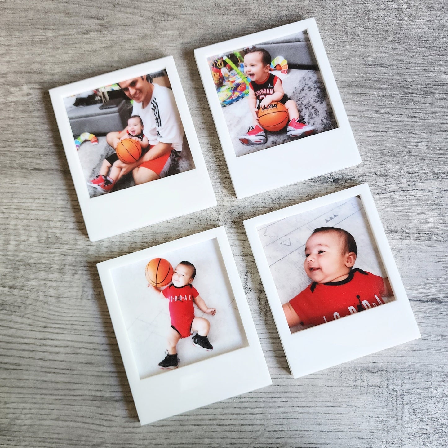 Photo Magnets 2x2.5" | Anniversary Gift | Personalized Photo Magnets | Polaroid Magnets | Pet Family & Moments Magnets