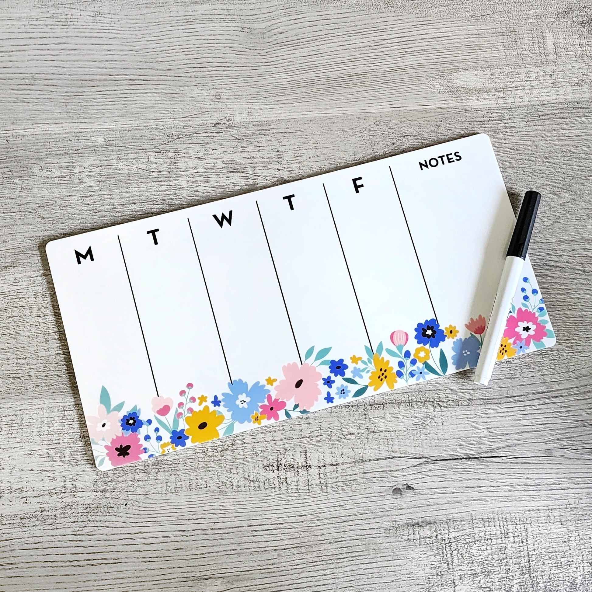 Desk Planner | Weekly Erase Board | dry erase board | Acrylic Planner | office decor | house gift | Acrylic Notes | Desktop Planner