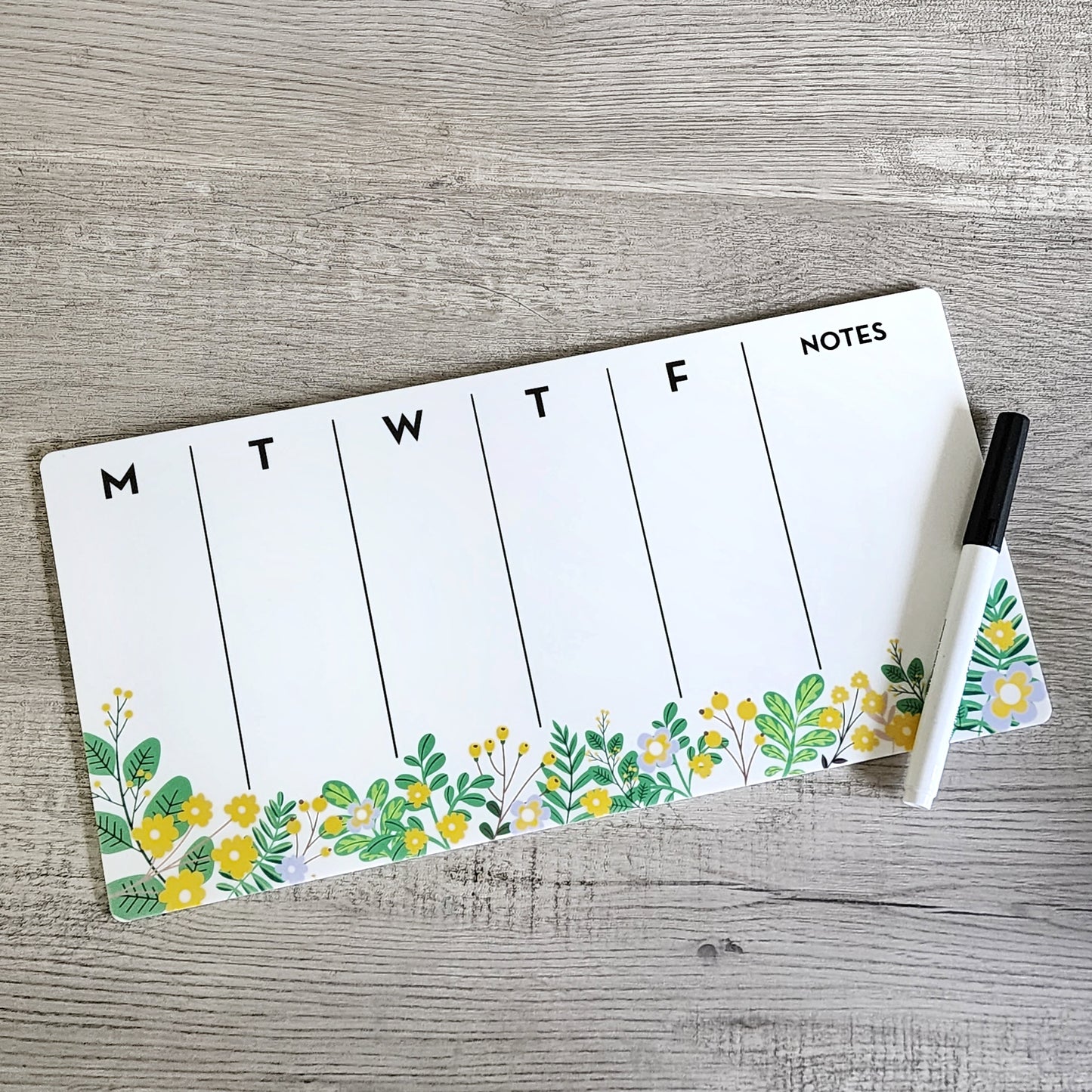 Desk Planner | Weekly Erase Board | dry erase board | Acrylic Planner | office decor | house gift | Acrylic Notes | Desktop Planner