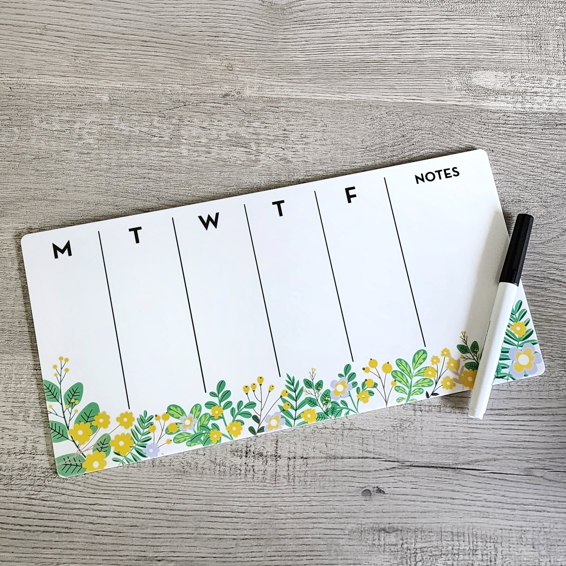 Desk Planner | Weekly Erase Board | dry erase board | Acrylic Planner | office decor | house gift | Acrylic Notes | Desktop Planner