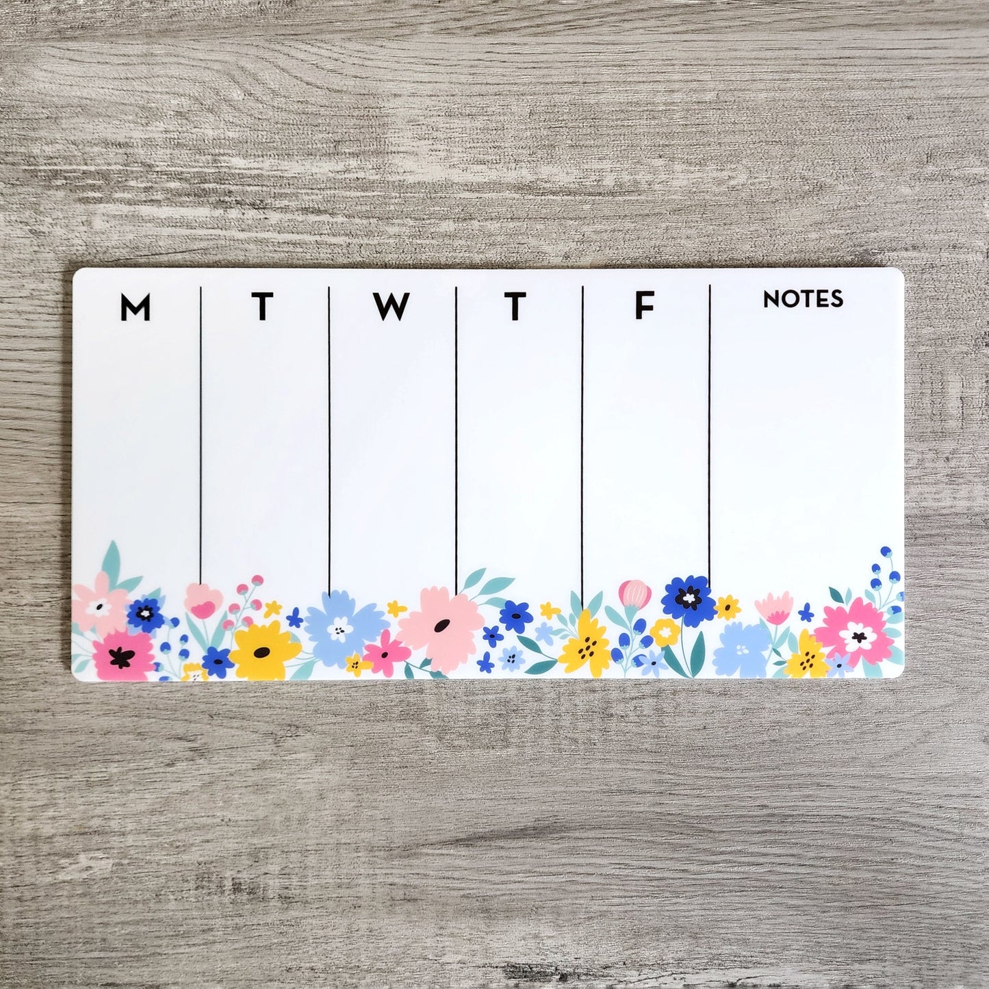 Desk Planner | Weekly Erase Board | dry erase board | Acrylic Planner | office decor | house gift | Acrylic Notes | Desktop Planner