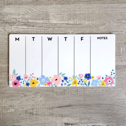 Desk Planner | Weekly Erase Board | dry erase board | Acrylic Planner | office decor | house gift | Acrylic Notes | Desktop Planner