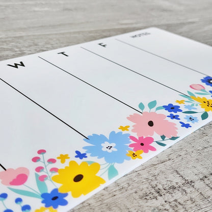 Desk Planner | Weekly Erase Board | dry erase board | Acrylic Planner | office decor | house gift | Acrylic Notes | Desktop Planner