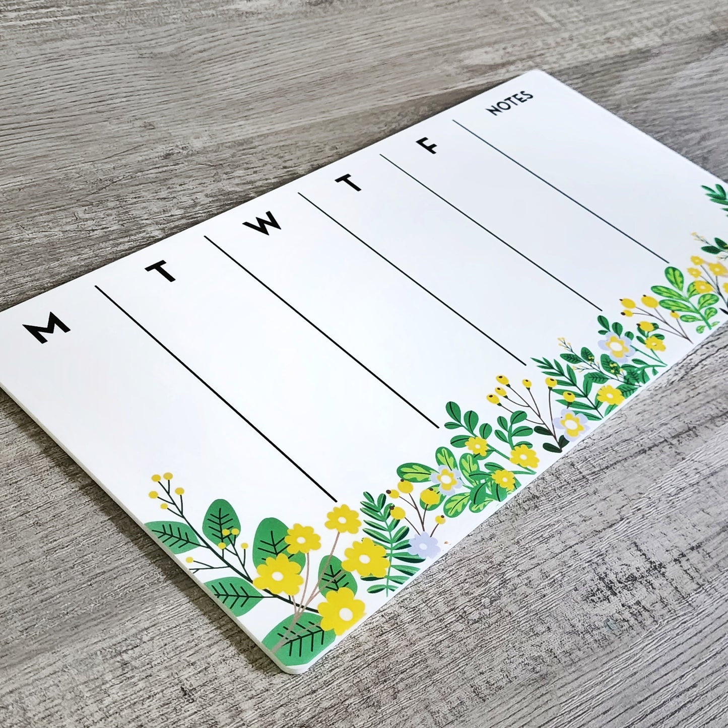 Desk Planner | Weekly Erase Board | dry erase board | Acrylic Planner | office decor | house gift | Acrylic Notes | Desktop Planner