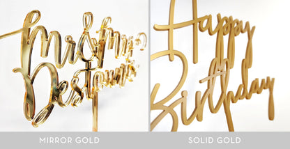 Custom Name Cake Topper, Personalized name Cake Topper, Cake Topper, Birthday Cake Topper, Bridal Cake Topper, Bridal Shower Cake Topper