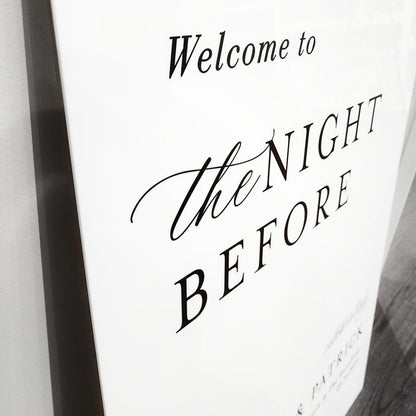 Welcome Wedding Sign - Acrylic Sign - Wedding Sign - Acrylic plaque - Drinks Sign - Store Sign - Wedding Signage