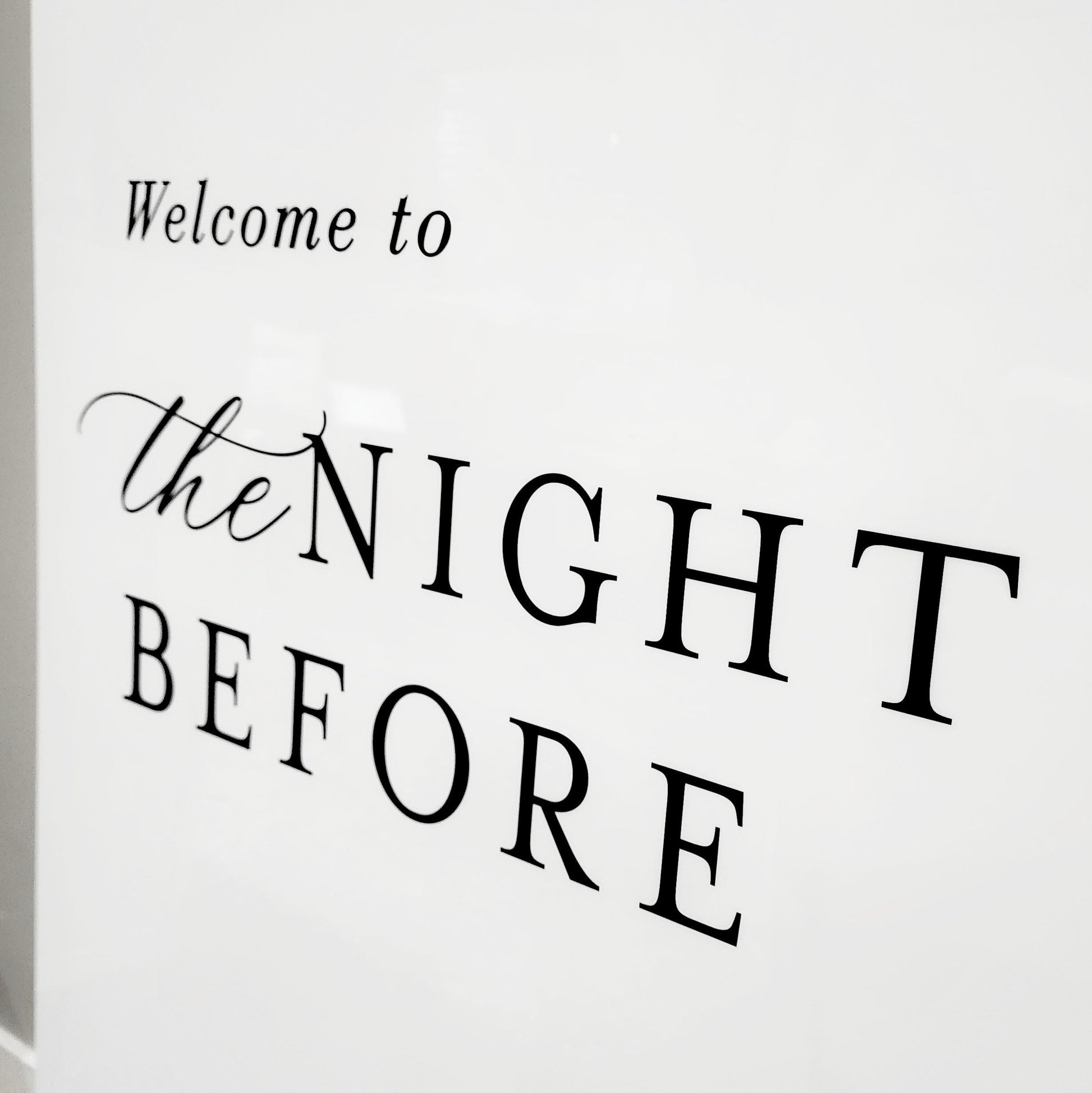 Welcome Wedding Sign - Acrylic Sign - Wedding Sign - Acrylic plaque - Drinks Sign - Store Sign - Wedding Signage