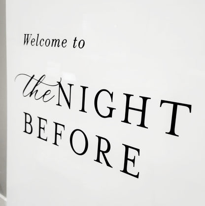 Welcome Wedding Sign - Acrylic Sign - Wedding Sign - Acrylic plaque - Drinks Sign - Store Sign - Wedding Signage