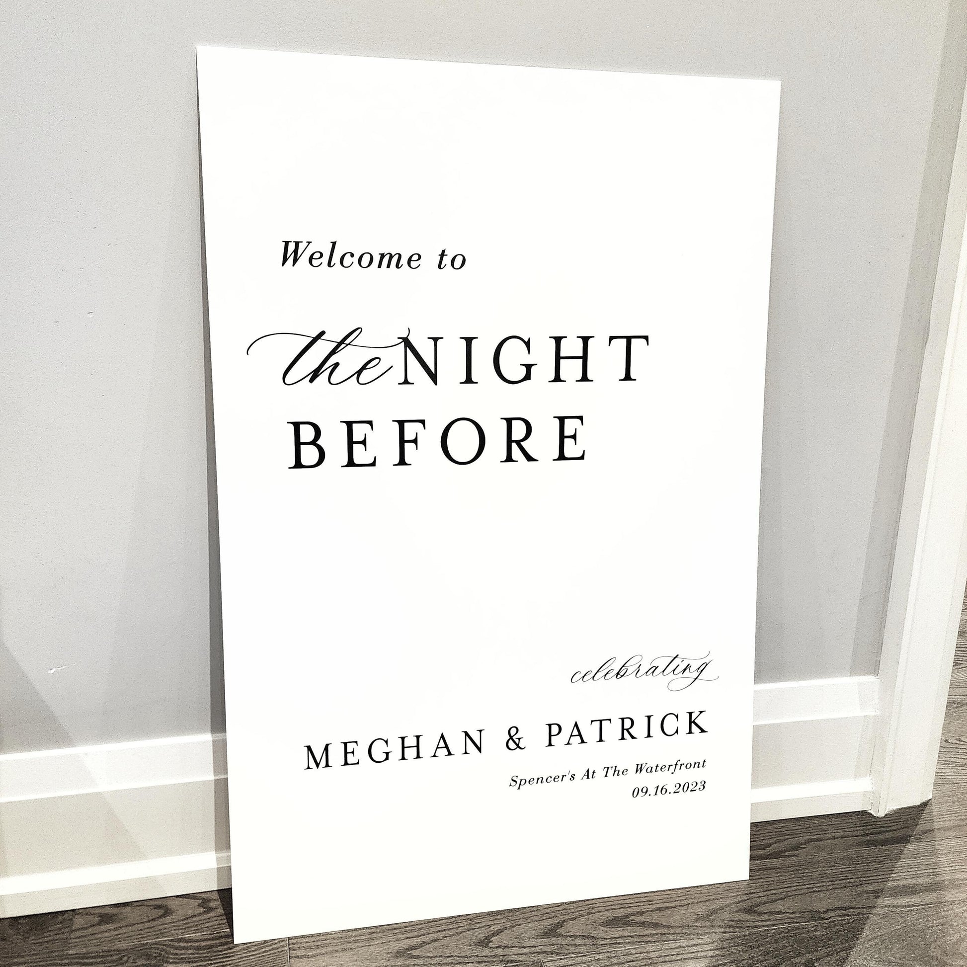 Welcome Wedding Sign - Acrylic Sign - Wedding Sign - Acrylic plaque - Drinks Sign - Store Sign - Wedding Signage