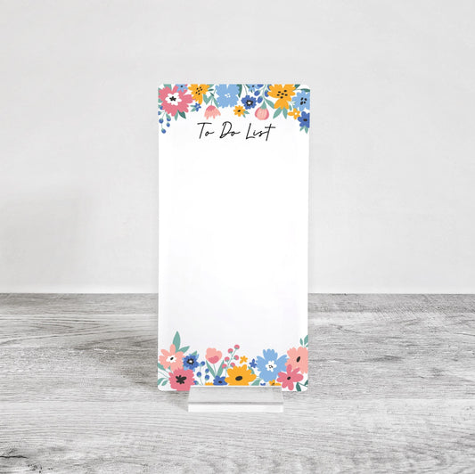 Desk Acrylic Planner, To Do List Planner, Dry Erase Board, Dry Erase Calendar, Custom planner, Acrylic Planner, Desk Calendar, Notes Acrylic