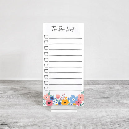 Desk Acrylic Planner, To Do List Planner, Dry Erase Board, Dry Erase Calendar, Custom planner, Acrylic Planner, Desk Calendar, Notes Acrylic