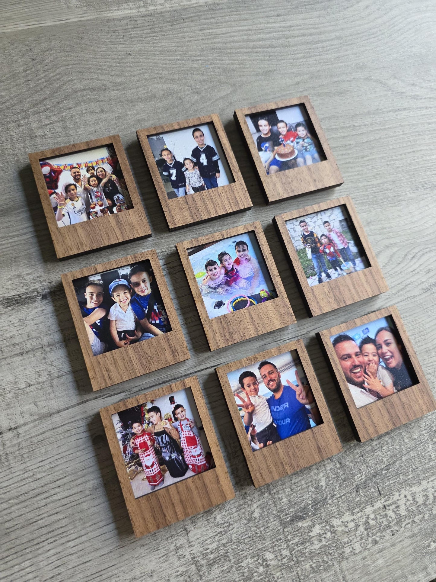 Photo Magnets 2x2.5" | Anniversary Gift | Personalized Photo Magnets | Polaroid Magnets | Pet Family & Moments Magnets