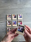 Photo Magnets 2x2.5" | Anniversary Gift | Personalized Photo Magnets | Polaroid Magnets | Pet Family & Moments Magnets
