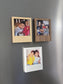 Photo Magnets 2x2.5" | Anniversary Gift | Personalized Photo Magnets | Polaroid Magnets | Pet Family & Moments Magnets