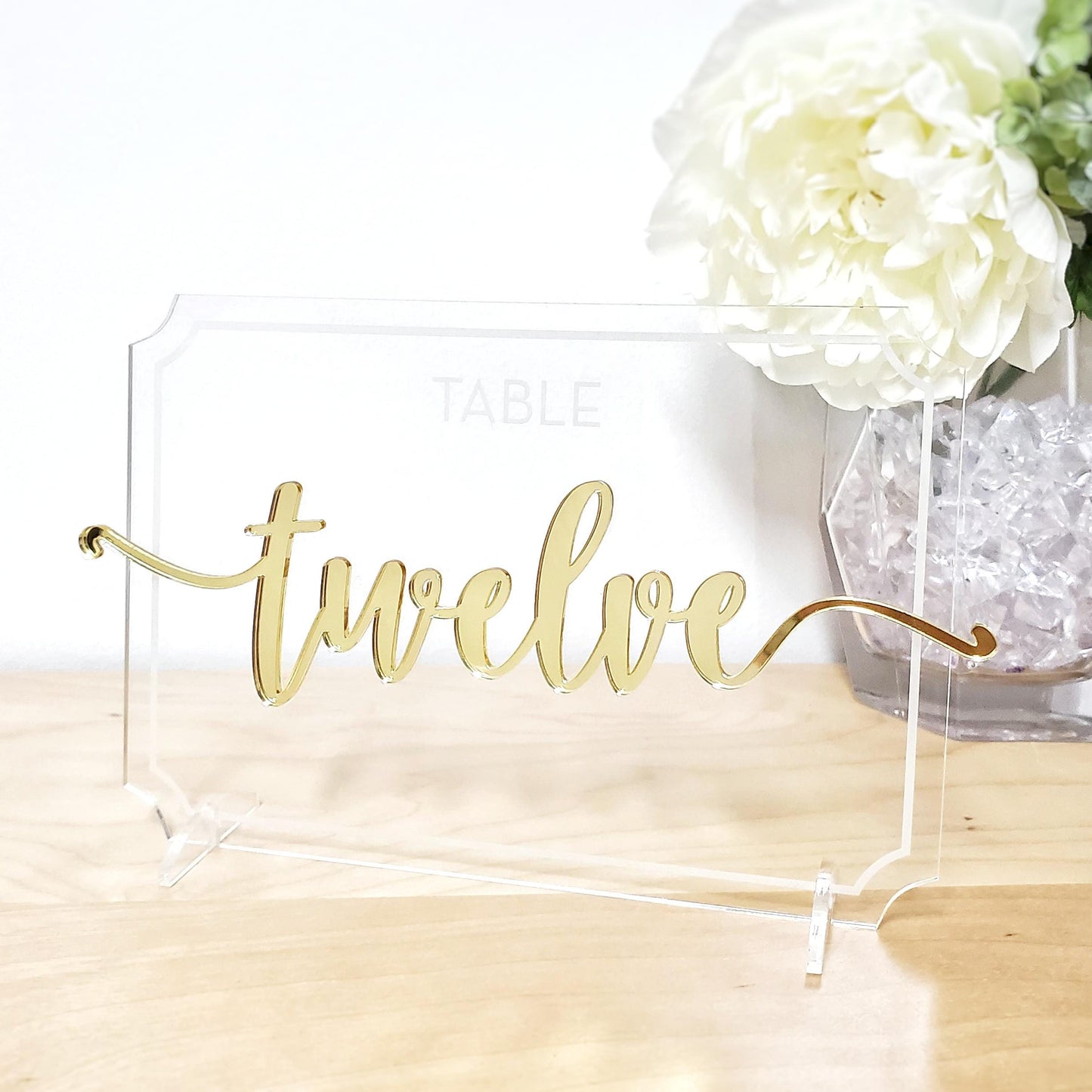 Wedding Table Number, Wedding Decor, head table, Acrylic Signs